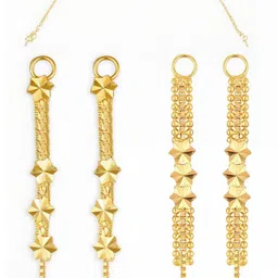 VIVASTRI Women Gold-Plated Alloy Earrings-picture-13