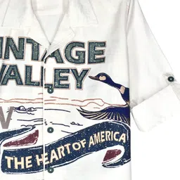 CAVIO Boys Comfort Printed Casual Shirt image 3