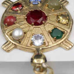 dharmsaar Artificial Navratna Kachua Locket For Men Women-picture-25
