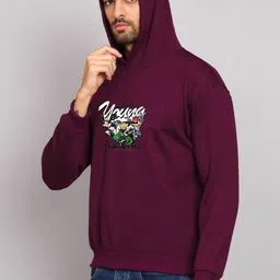 SZN Men Printed Hooded Sweatshirt-picture-38