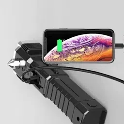 jammy zones LED Flashlight with Magnets,hammer Torch 4in1 with Power Bank Rechargeable J20 Torch-picture-35