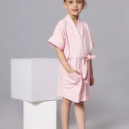 lacylook Pink Medium Bath Robe image 5