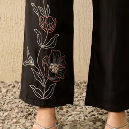 AHIKA Embroidered Tunic & Trousers Co-Ord Set image 2