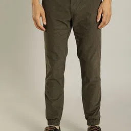 Indian Terrain Men Urban - C Tapered Fit Joggers Trousers-image-41