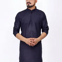 Krudha Creations Men Thread Work Pathani Kurta-picture-13