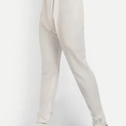 leipzig fashion Leipzig Striped Woven Design Mandarin Collar Straight Kurta & Pyjamas With Nehru Jacket image 2