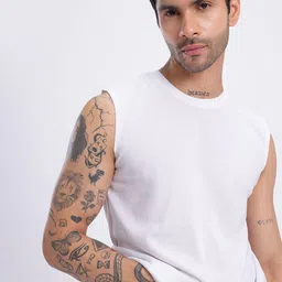 glitchez Modern Elegance Regular Fit Vest-Style T-shirt-picture-29