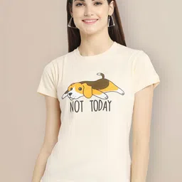 Metronaut Women Typography Printed T-shirt-image-59