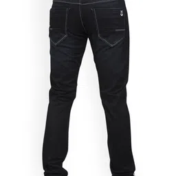 MAD-O-WHAT Men Regular Fit Mid-Rise Light Fade Stretchable Jeans image 4