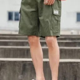 StyleCast Men Regular Fit Above Knee Cargo Shorts-picture-16