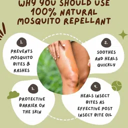 Coco Crush Natural Mosquito Repellent Oil- 50 ml image 4