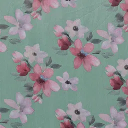 Anouk Floral Poly Chiffon Saree image 3