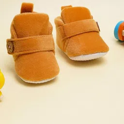 NESKA MODA Kids Cotton Booties With Long Socks image 2