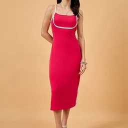 RARE Colourblocked Bodycon Midi Dress-picture-41