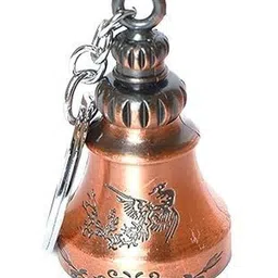 APNA KANHA Textured Bell Keychain With Bag image 5