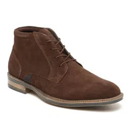 Teakwood Leathers Men Suede Mid-Top Regular Boots image 5