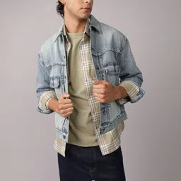 AMERICAN EAGLE OUTFITTERS Men Washed Open Front Jacket-picture-11