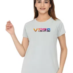 SZN Women Printed Applique T-shirt-picture-42