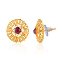 DZINETRENDZ Circular Studs Earrings image 2