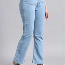 Moda Rapido Women Bootcut High-Rise Stretchable Jeans image 4