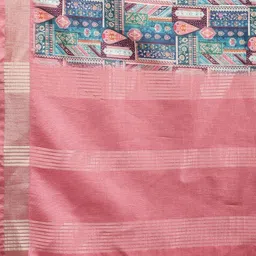 SHIVAM FABRICS Ethnic Motifs Handloom Saree image 2