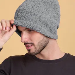 KLOTTHE Men Woollen Beanie Caps image 2