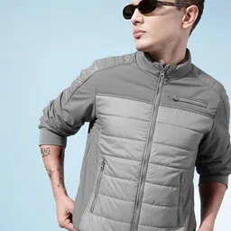 xfox Men Colorblock Padded Jacket-picture-24