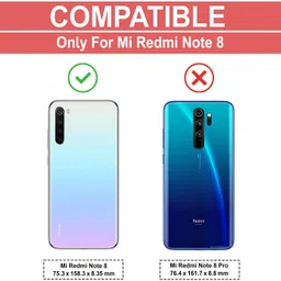global nomad Back Cover for Mi Redmi Note 8 image 2