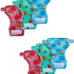 Waterproof Baby Diaper Towel with Reusable Plastic Adjustable Size New Born (Set of 6) - L-image-13