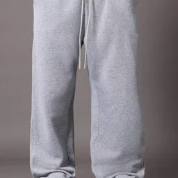 MaverIQ Men Relaxed Loose Fit Easy Wash Trousers-image-82