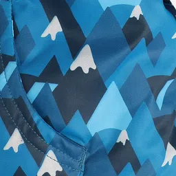 MINI KLUB Boys Mock Collar Geometric Padded Jacket image 5