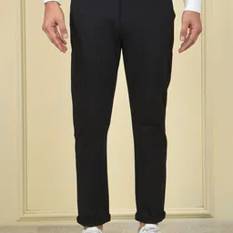 Crimsoune Club Men Checked Mid-Rise Slim Fit Chinos-image-89