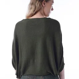 ONLY JDYNEW BEHAVE Women Boat Neck Pullover with Fuzzy Detail image 3