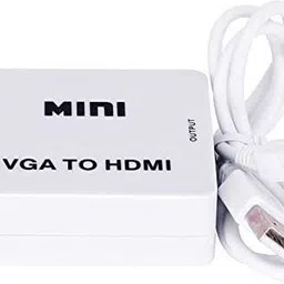 BALRAMA Mini VGA to HDMI Converter Adapter, Compatible for Laptop, Desktop, Computer. USB Adapter-picture-16