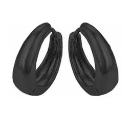 shobhram Unisex Black Earrings-picture-19