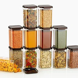 kitchkart Plastic Grocery Container- 1200 ml-picture-12