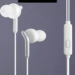 zebronics ZEB-BRO Wired Eearphone Phone/Tablet Wired Earphone (White, In the Ear) Wired Headset image 3