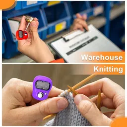 neonsheon Tally Counter Naam Jap Ring Counting Machine finger | Radha Name Jap Counter Digital Tally Counter image 5