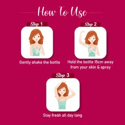 spinz Enchante Perfumed Deo for Women | Long Lasting Fragrance-150ML EACH (Pack of 3) Deodorant Spray - For Women image 5