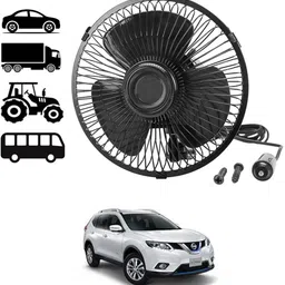 ccmm Black Compact Sleek Design 6inch/12V Car Interior High Airflow Fan-318 Car Interior Fan-picture-19