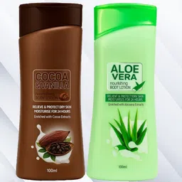 adore beauty Aloevera & cocoa Body Lotion (Pack of 2) | Nourish Dry Skin --picture-10