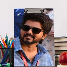 Thalapathy Vjiay1 Digital reprint examination pad school collage Size 14x10 inch-image-86