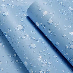graceful homes Paper Decorative Blue Wallpaper-picture-19