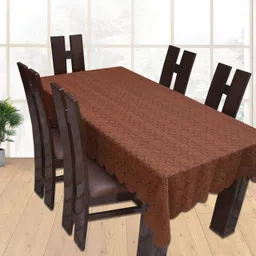 fairy home Solid 6 Seater Table Cover-picture-20