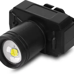 en 24 Mz 120W Rechargeable Headlight torch with Zoom and Blinker Torch image 1