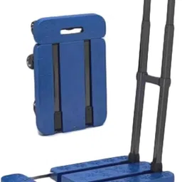 kavid Compact Folding Hand Truck for Luggage, Travel & Heavy Load Use 150kg Capacity Luggage Trolley-picture-25