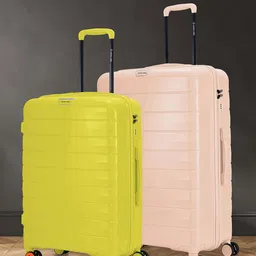 Nasher Miles Unisex Vienna Set Of 2 Textured Hard-Sided Trolley Bags-picture-14