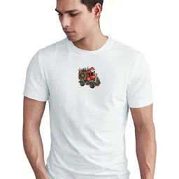 Seekbuylove Men Printed Bio Finish T-shirt-picture-31