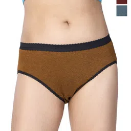 CHIC Women Pack Of 3 Cotton Hipster-image-41