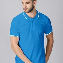 Y.O.U Men Polo Collar Pure Cotton Bio Finish T-shirt-picture-28
